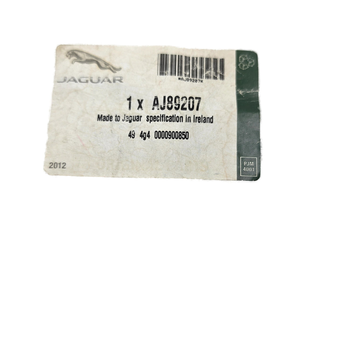 Junta Cárter Aceite Jaguar Tipo S, XF, XJ, XK 1999 - 2015