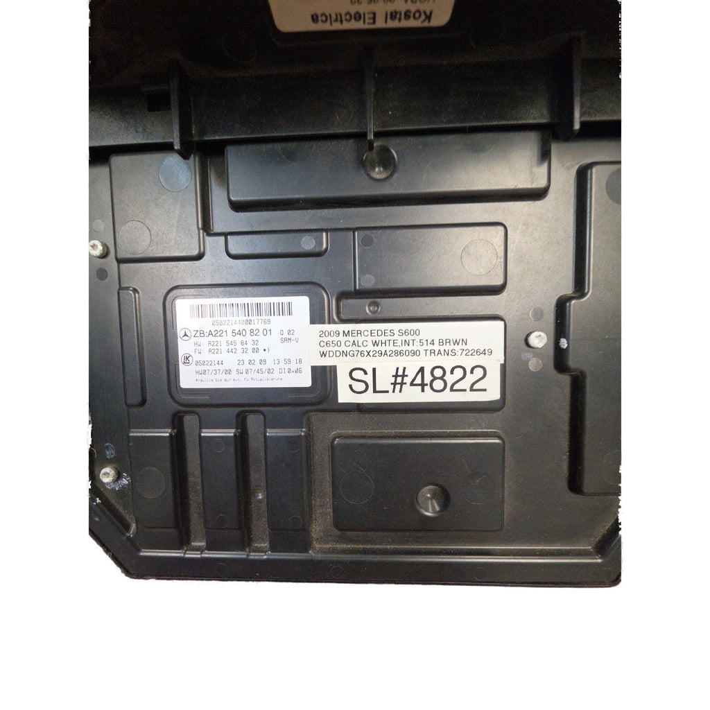 Módulo SAM de relés y caja de fusibles delantera Mercedes-Benz W216, W221, Clase CL, Clase S OEM A2215408201