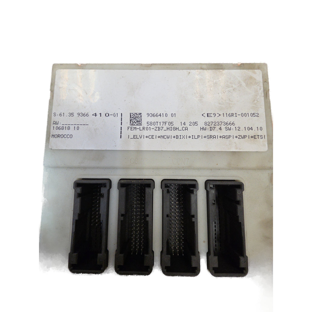 Módulo de control electrónico de carrocería delantero (FEM) BMW F22, F30, F32, F36, F80, F82 2012 - 2021 OEM 61359366410