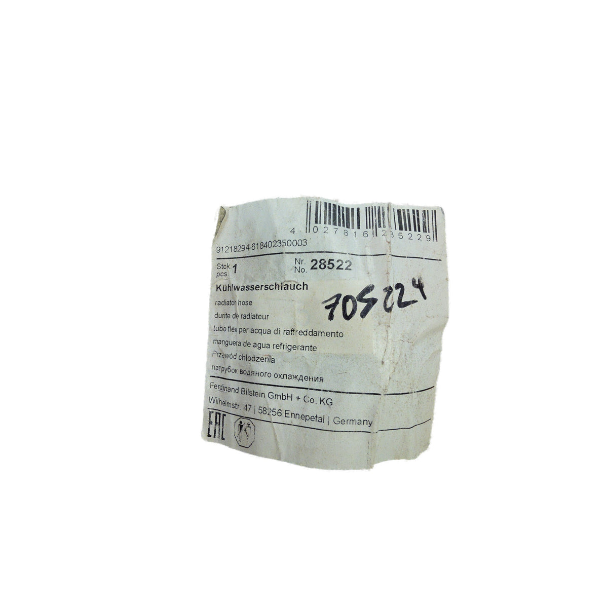 Manguera del radiador BMW 528i, 530i, 525i OEM 11531705223