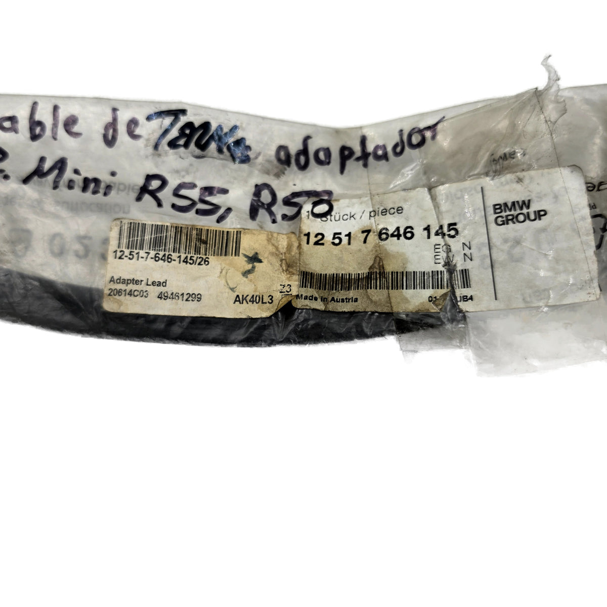 Arnés de cables adaptador termostato MINI Cooper 2010 - 2012