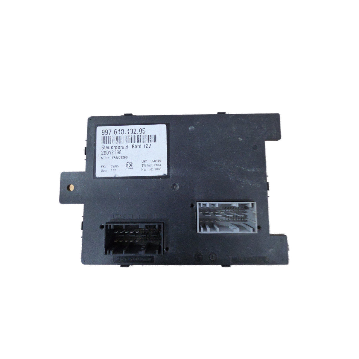 Módulo de Control de Puerta de Enlace BCM Porsche 911 997 OEM 99761010205