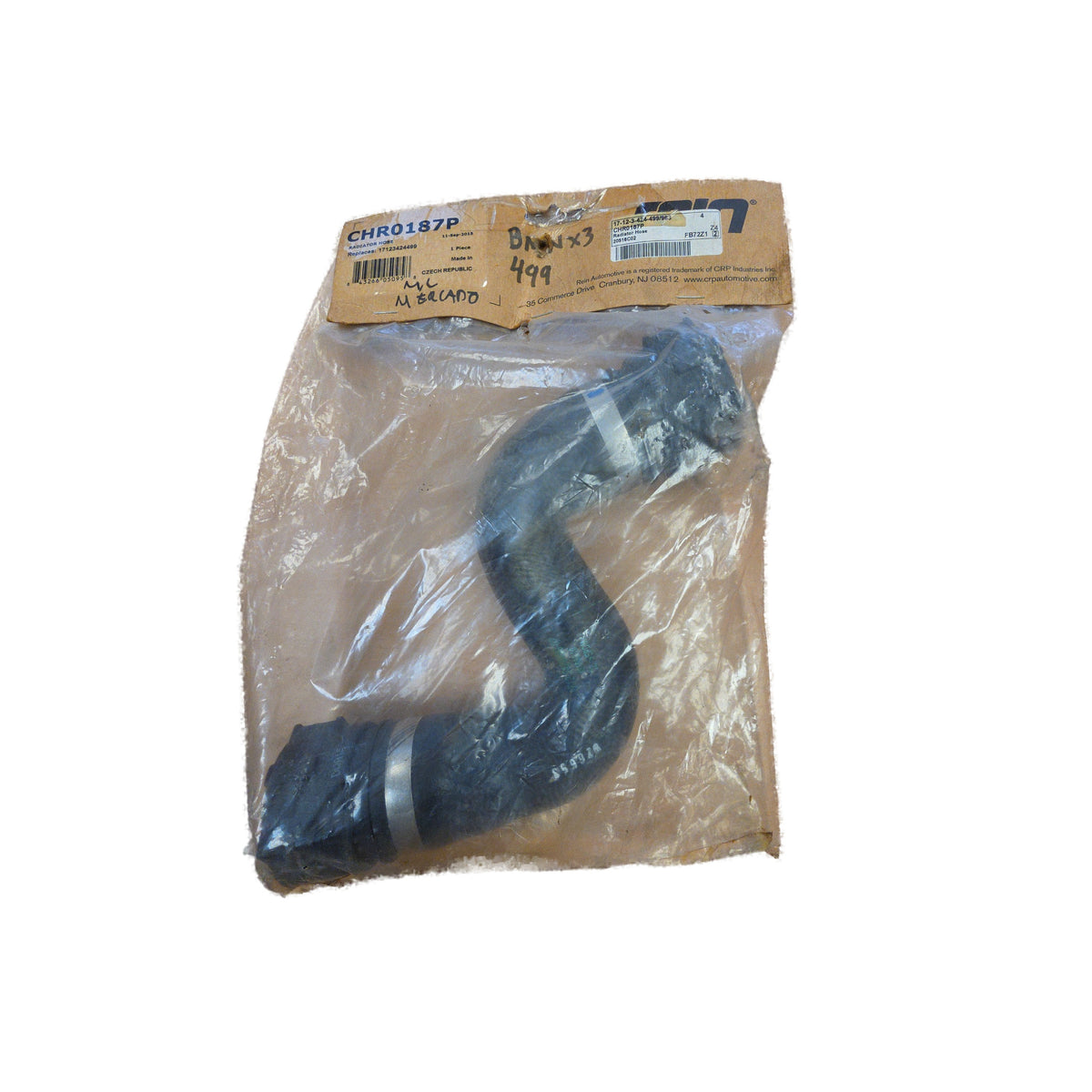 Manguera inferior del radiador BMW X3 2007 - 2010 OEM 17123424499
