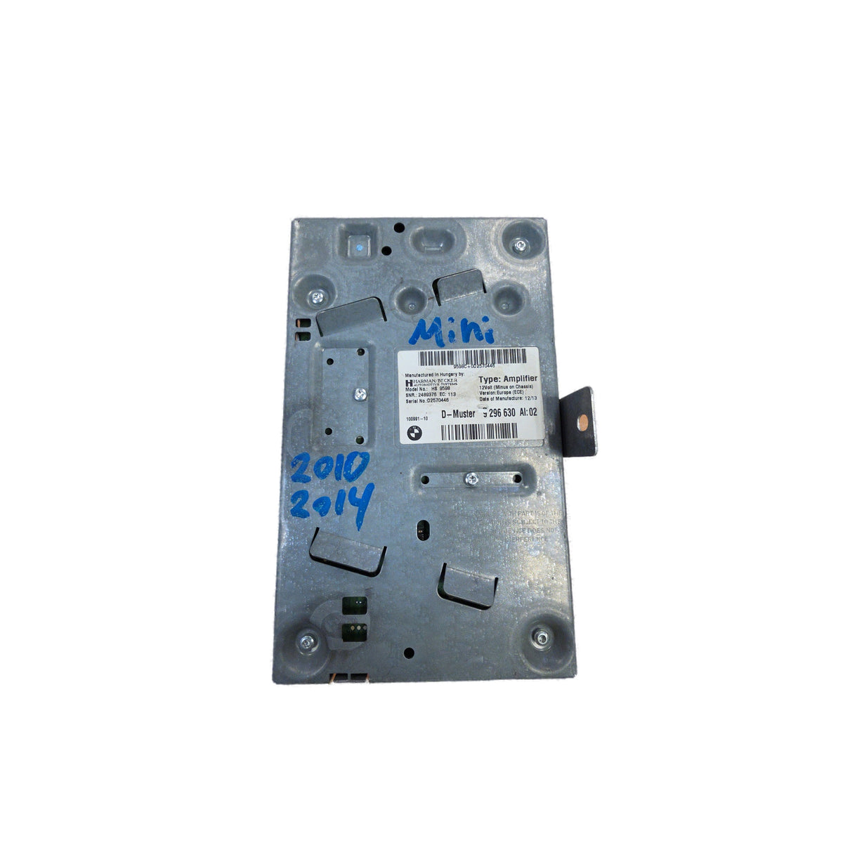 Amplificador de audio Mini Cooper 2010, 2013