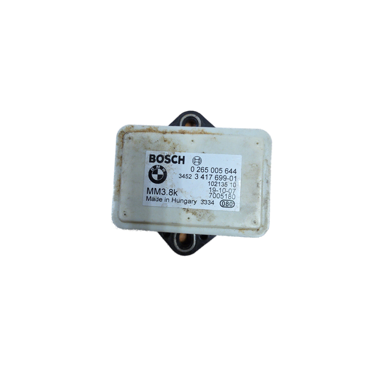 Sensor de velocidad YAW BMW E90, E91, E92, E84 X1, E83 X3 OEM 34523417699