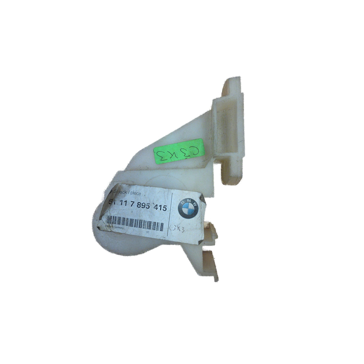 Soporte de montaje del parachoques delantero izquierdo de acero BMW Serie 3 2002 - 2005 OEM 51117895415