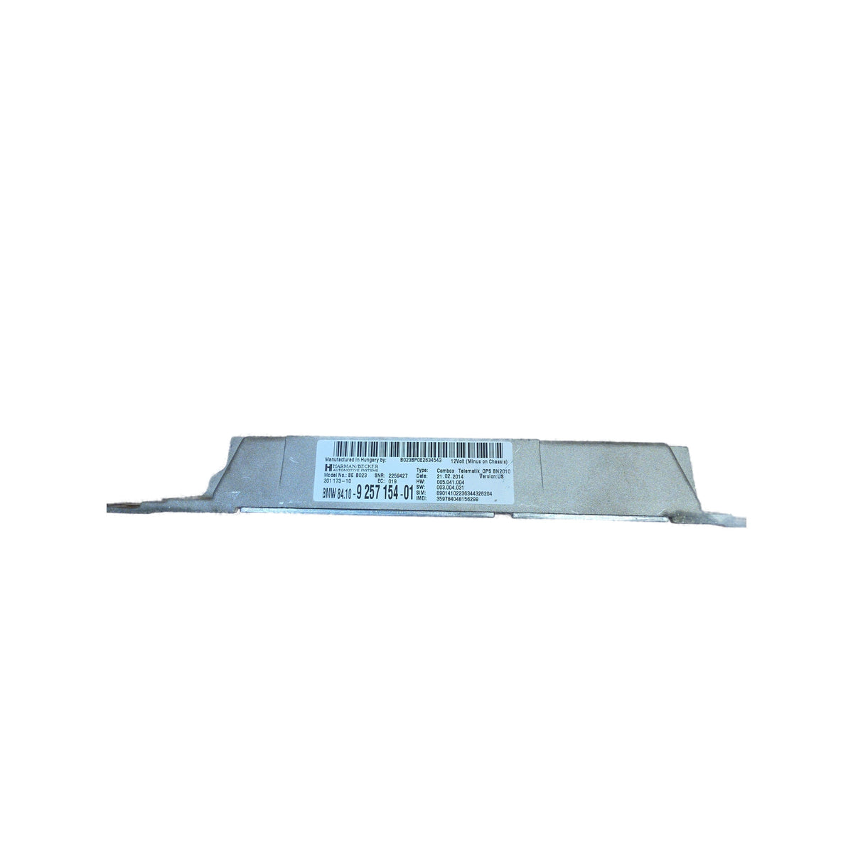 Módulo telemático Bluetooth BMW X3, F30 2013, 2014 OEM 84109257154