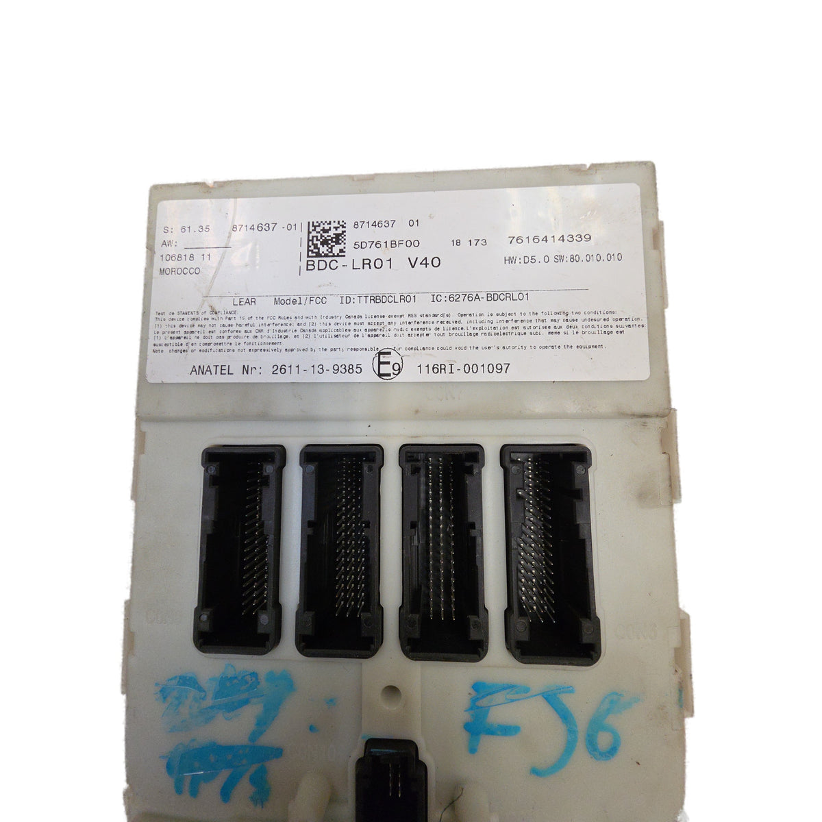 Módulo de control de carrocería BCM MINI COOPER F56 FWD 2014 - 2019 OEM 613598714637