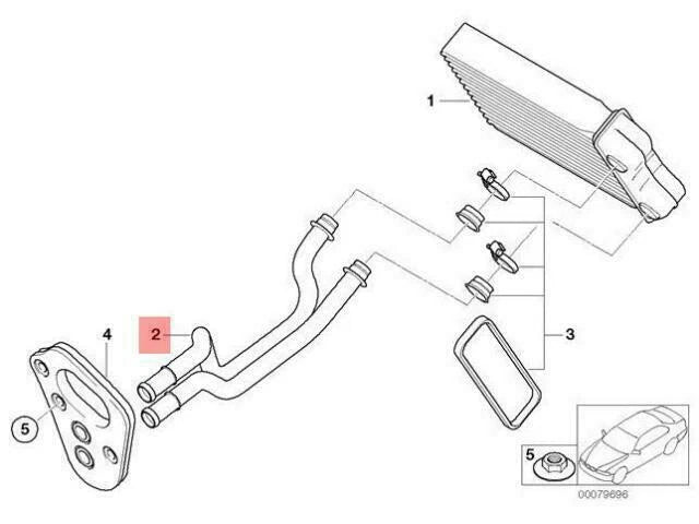 Tubo de Refrigerante MINI R50, R52, R53